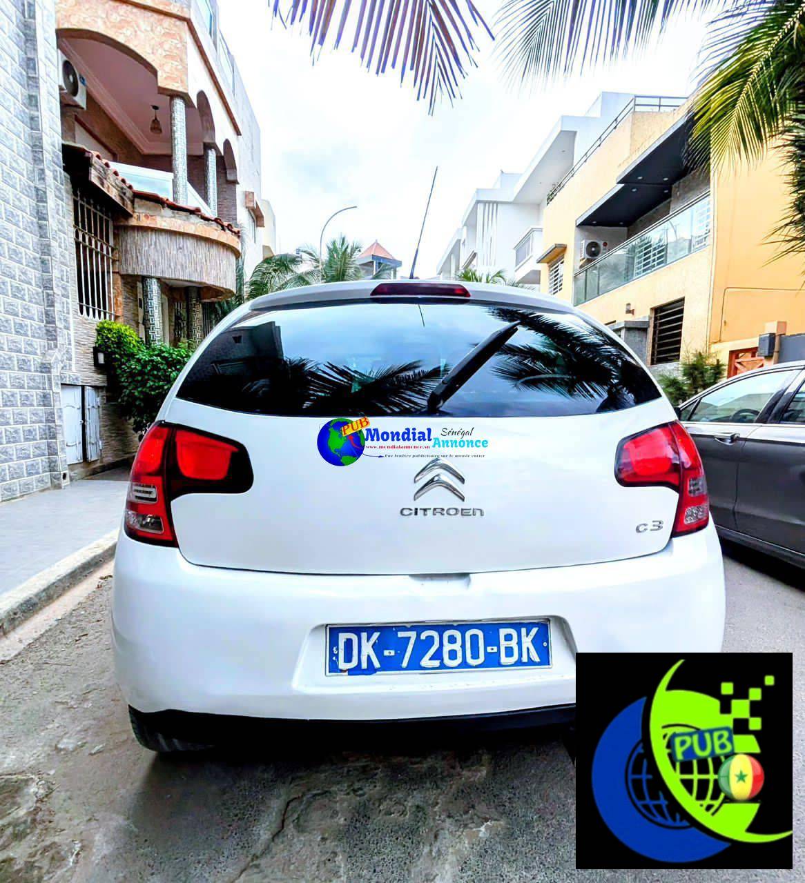 Citroën C3 2010 – Diesel, Climatisée, Toit Panoramique à Dakar