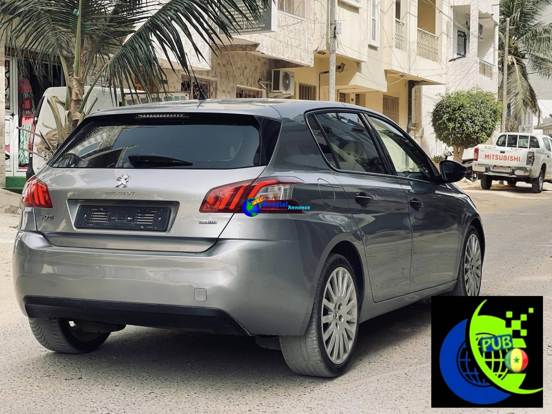 Peugeot 308 Berline Diesel – Année 2016, Très Propre !