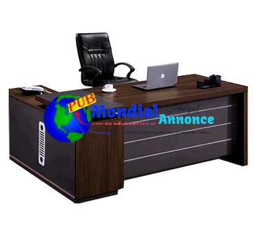 Bureau Exécutif (160×80 cm) – Idéal pour le bureau ou la maison – 260 000 CFA