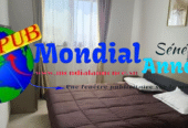 3 chambres + salon, cuisine, entièrement meublé