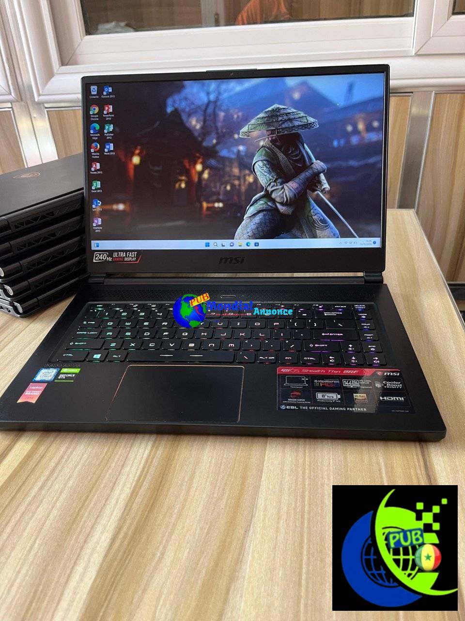 MSI GS65 Stealth Thin – Ordinateur Gamer Haute Performance A Vendre