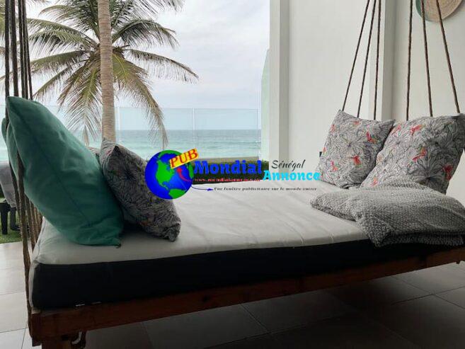 Appartement Vue Mer Yoff 2 Chambres – Location Saisonnière Pieds dans l’Eau