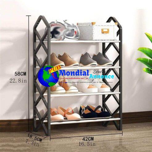 Étagère pour Rangement Chaussures – 4 Niveaux A Vendre