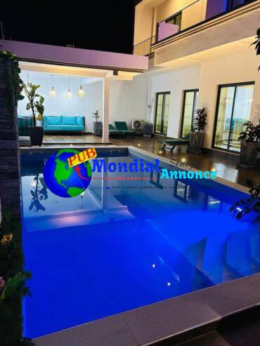 Villa Moderne avec Piscine Privée à Louer à 5 min de la Plage
