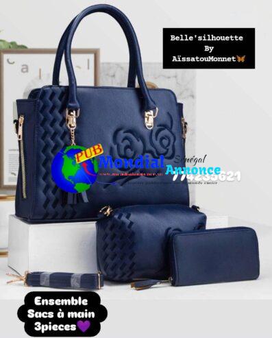 Ensemble de Sacs à Main 3 Pièces – Chic & Élégance Assurée !