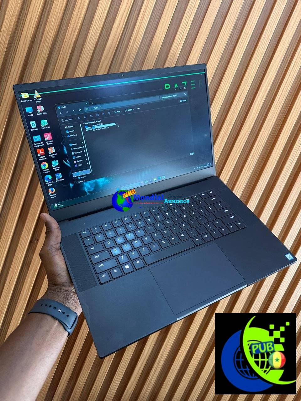 Ordinateur Gamer Razer Blade 15 – Core i7 | RTX 1070 | 32Go RAM | SSD 512Go