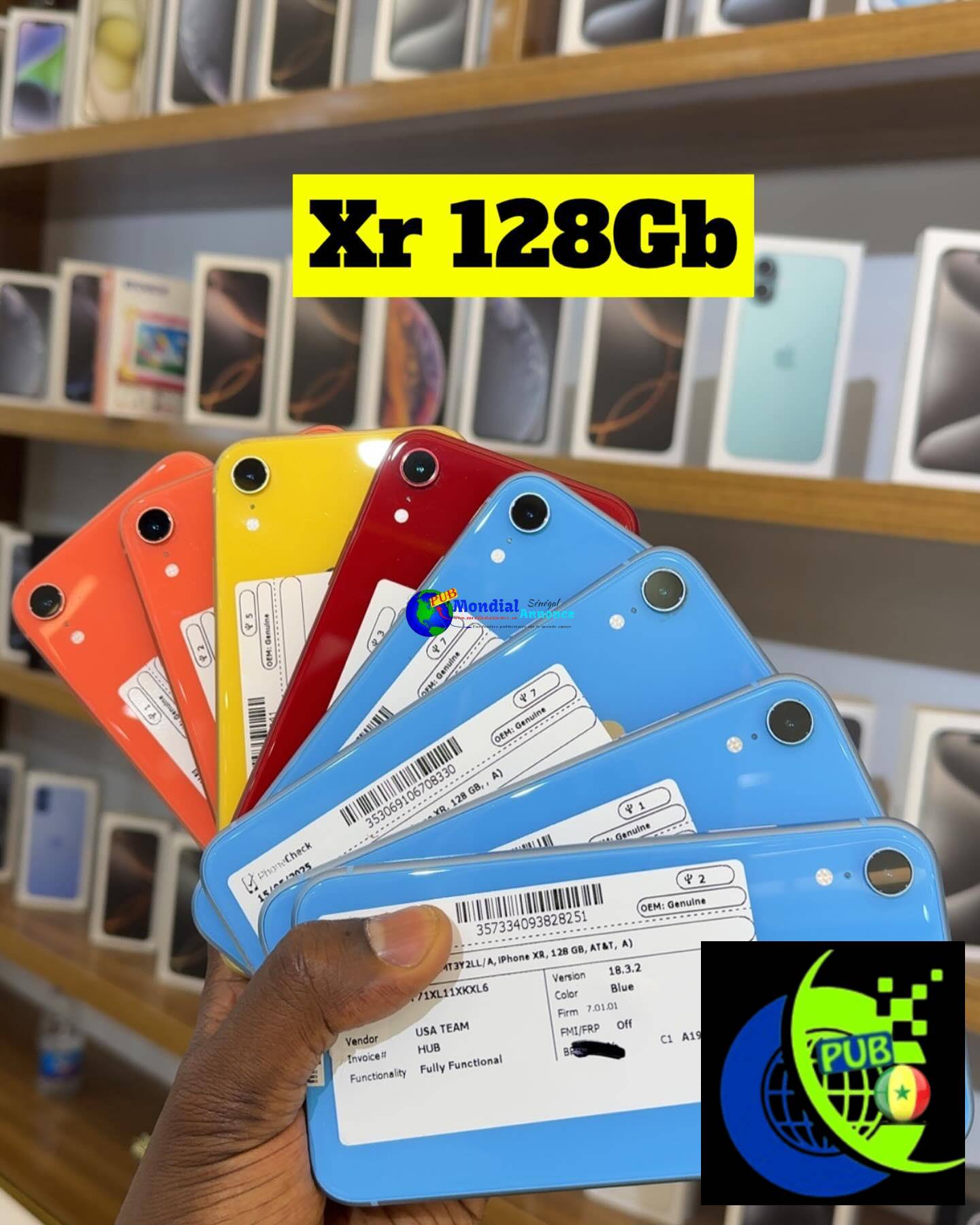 iPhone XR 128Go – Prix Imbattable à Dakar !