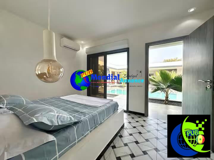 Location Villa à Saly 4 Chambres – Résidence Privée avec Piscine