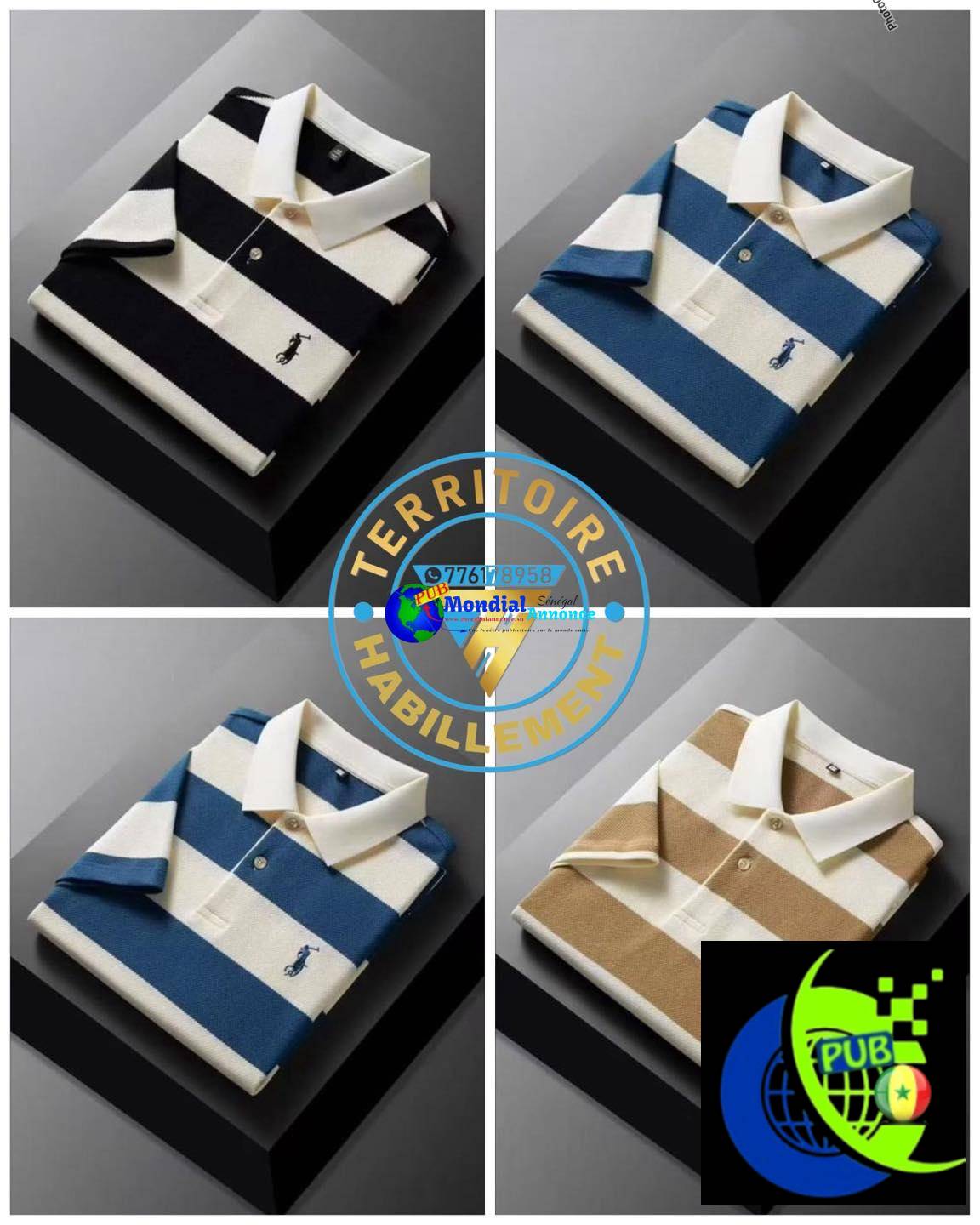Nouvelle Collection : Polos et T-Shirts Premium – Style & Qualité en 1!
