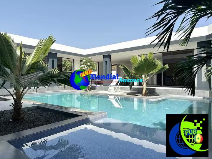 Location Villa à Saly 4 Chambres – Résidence Privée avec Piscine