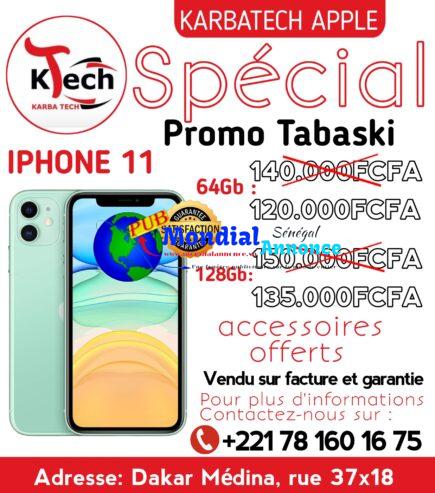 Spéciale Promo Tabaski – iPhone 11 à Prix Réduit chez KarbaTech Apple !