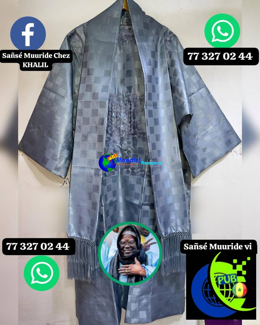 Mode Mouride pour Hommes – Habillez-vous avec Classe. WhatsApp : 77 327 02 44