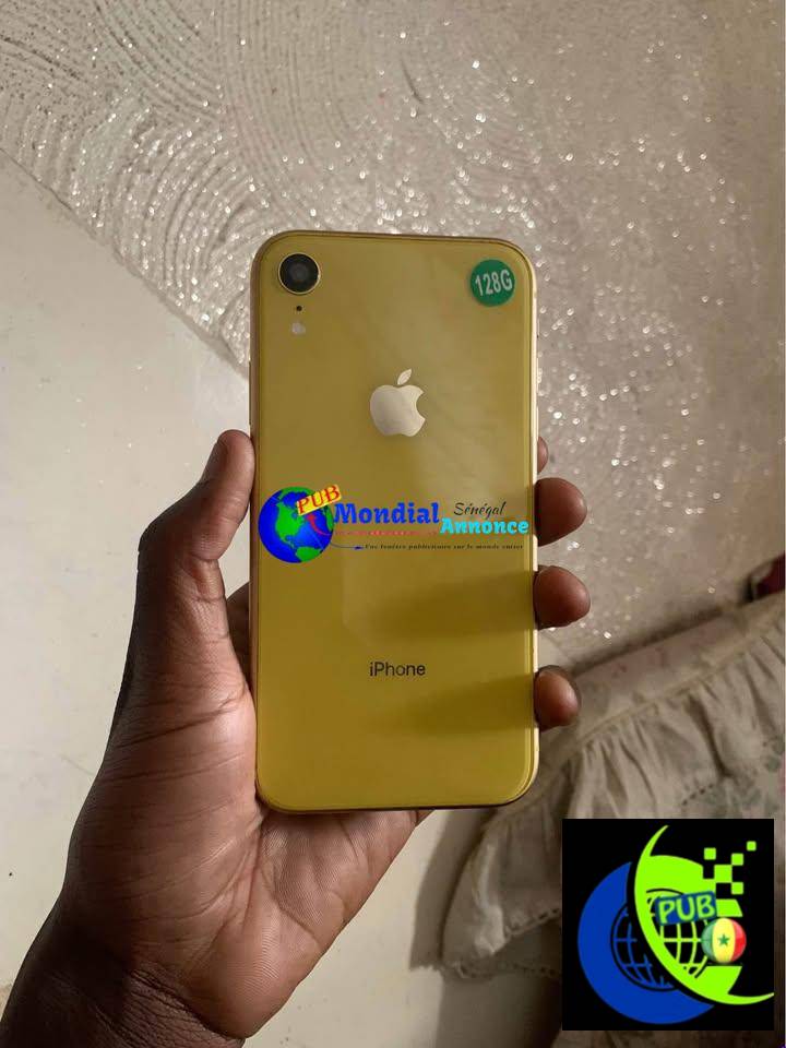 iPhone XR Jaune – 128 Go | Propre & Garanti A Vendre à Dakar