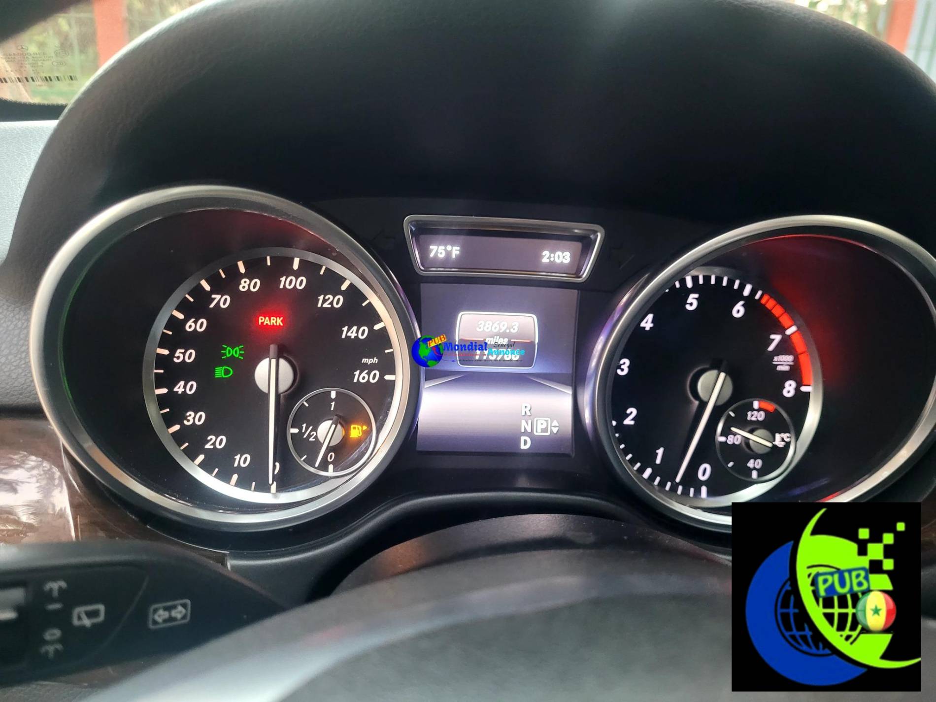Mercedes ML350 2015 V6 Essence USA – Full Options, Déjà Dédouané à vendre