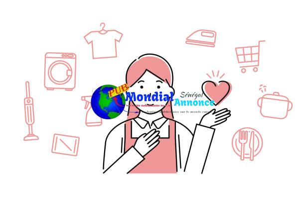 Offre d’Emploi : Aide Ménagère & Cuisinière pour Appartement – Les Maristes, Dakar