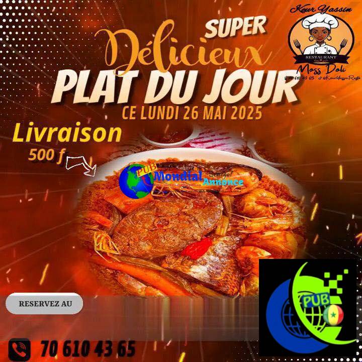 Keur Yassin Restaurant – Votre Rendez-vous Culinaire à Liberté 6 Extension ! Contact : 70 610 43 65
