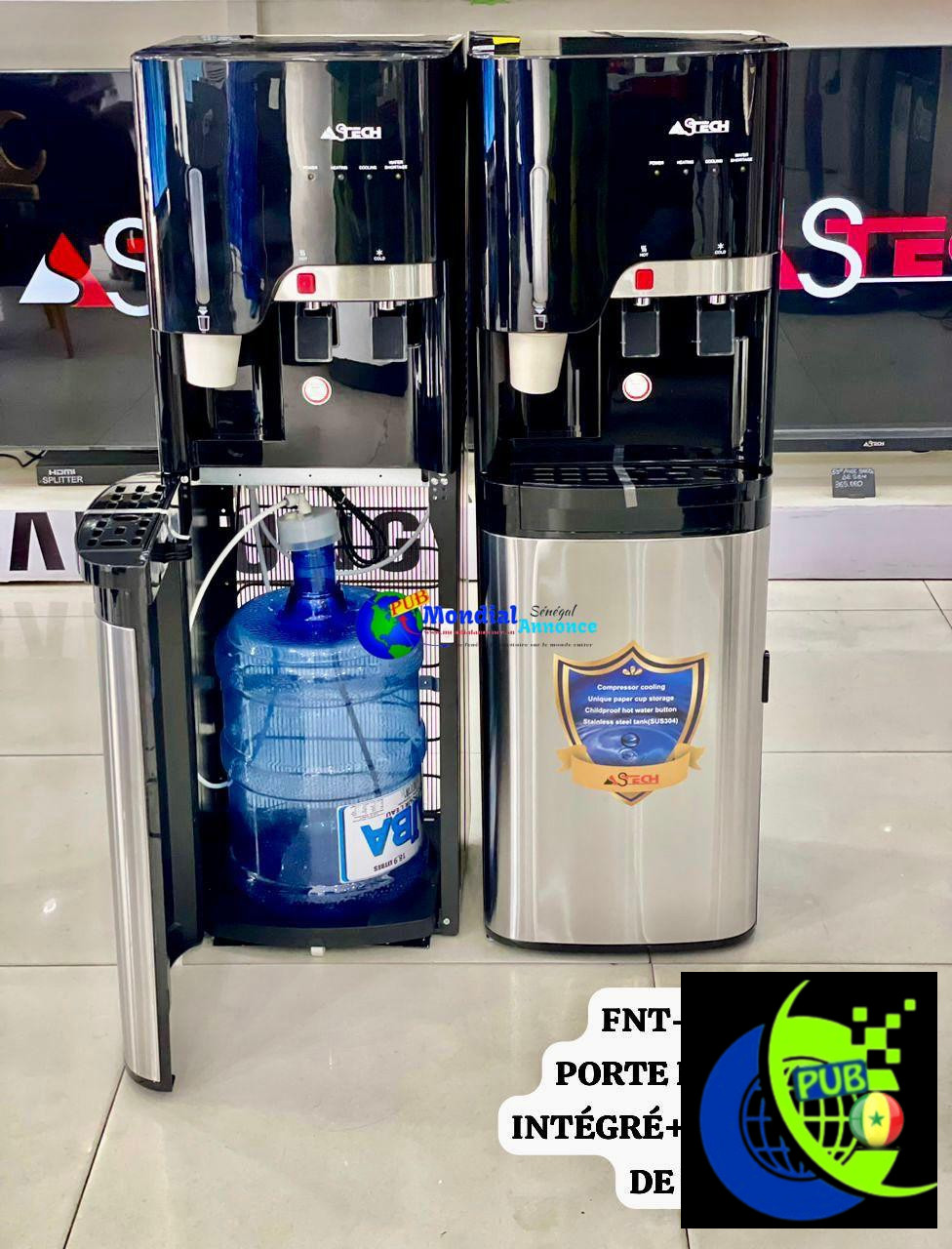 Fontaines à Eau (Refroidisseurs) Domestiques et Industrielles – Produits Garanti. Contact : 76 455 18 20