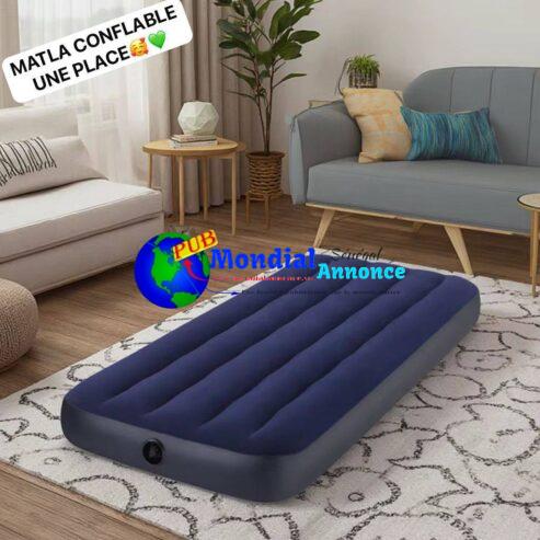 Matelas Gonflable Confortable – 1 Place & 3 Places Disponibles
