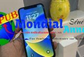 iPhone X Simple 256 Go – Face ID Non Fonctionnel, Dos Fissuré – Bon Prix !
