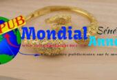 Bague en Plaqué Or Bijoux Original – Disponible en Gros sur Commande