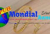 Bague en Plaqué Or Bijoux Original – Disponible en Gros sur Commande