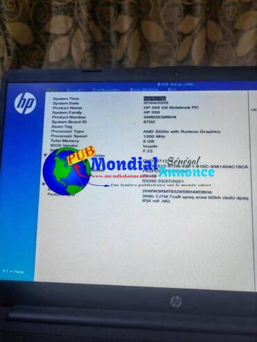 PROMO EXCLUSIVE : HP 255 G8 Notebook – Neuf, 8 Go RAM, 256 Go SSD, 15 Pouces !