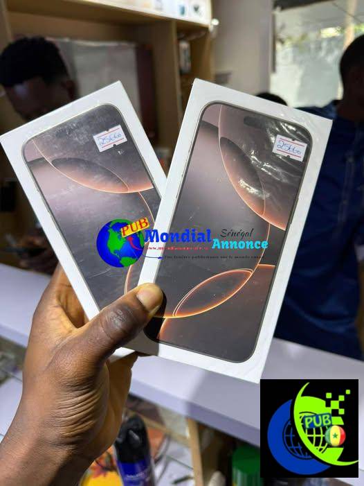 iPhone 16 Pro Max 256 Go – Neuf, Scellé, avec Garantie !