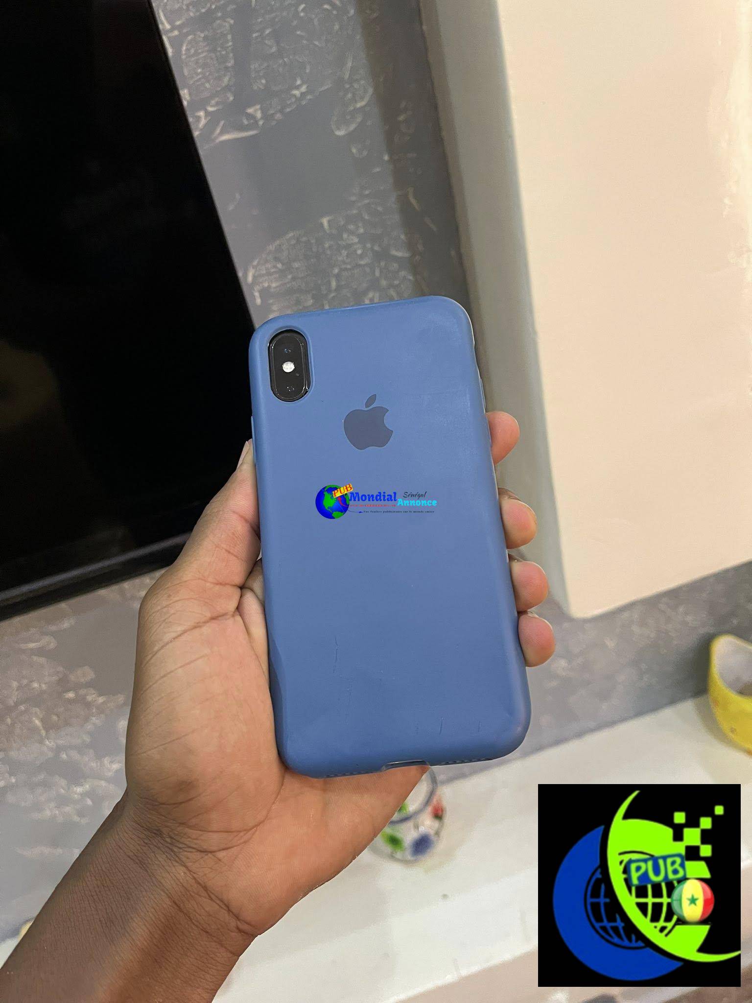 iPhone X Simple 256 Go – Face ID Non Fonctionnel, Dos Fissuré – Bon Prix !