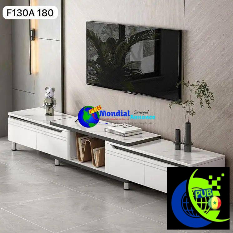 Meuble TV VIP – 2m20 – Livraison et Montage Gratuits à Dakar !