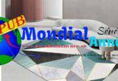 Moquette 3D de 3 mètres sur 2 mètres A Dakar – Sublimez Votre Intérieur !