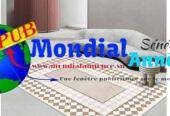 Moquette 3D de 3 mètres sur 2 mètres A Dakar – Sublimez Votre Intérieur !