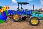 Tracteur John Deere – 100 Chevaux, 4 Cylindres, 1 Pont – Dispo à Touba
