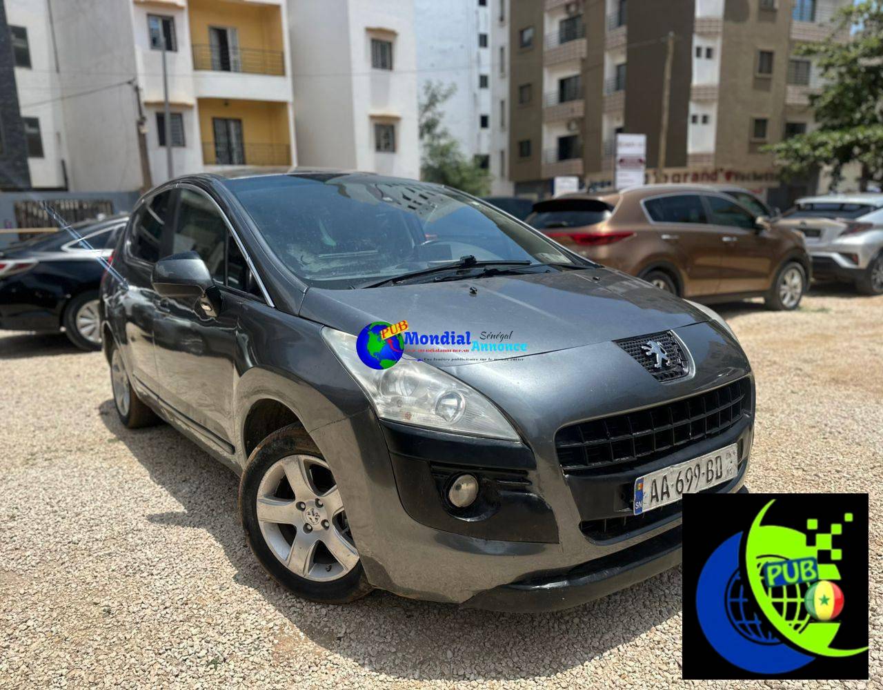 Peugeot 3008 (2013) – Manuel, Diesel, Climatisé, Intérieur Propre à vendre