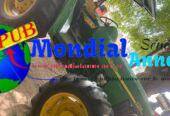 Tracteur John Deere – 100 Chevaux, 4 Cylindres, 1 Pont – Dispo à Touba