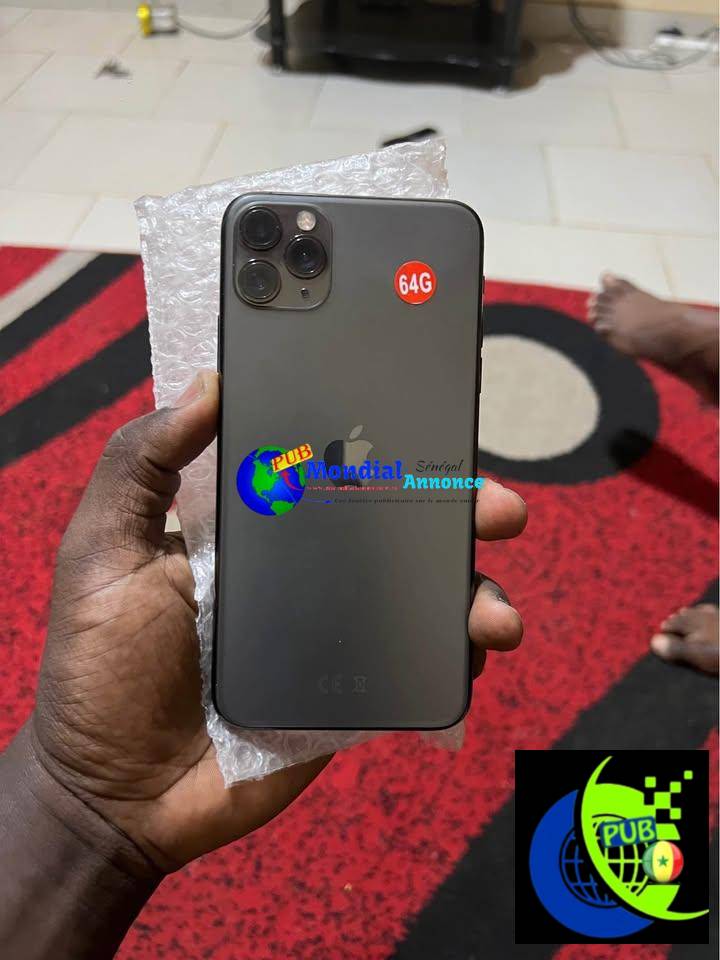 iPhone 11 Pro Max Neuf avec 64 Go  à vendre (Batterie 100%)