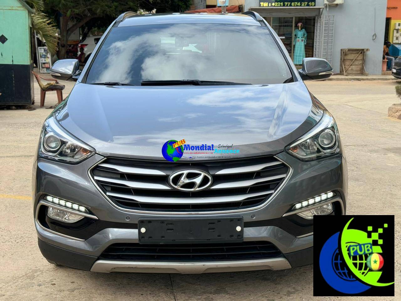 Hyundai Santa Fe Diesel Automatique, Année 2017 à Dakar