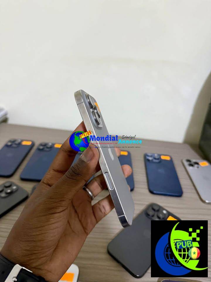 iPhone 16 Pro 256 Go à vendre à Dakar – Authentique (USA)