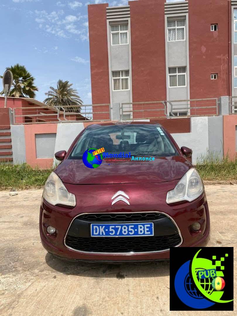 Citroën C3 Diesel Manuel d’occasion à vendre. Contact : 773772701
