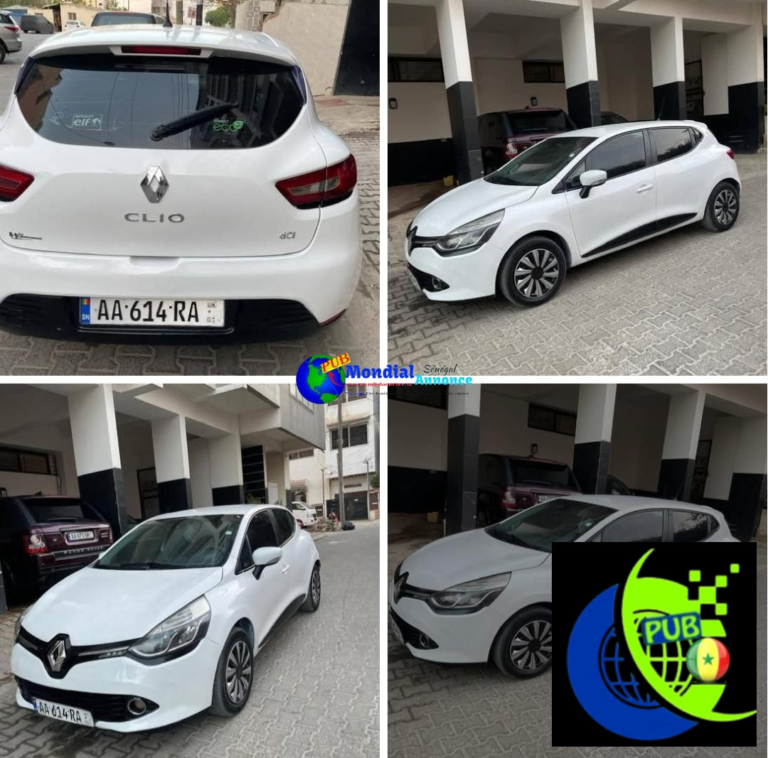 Renault Clio 4 Diesel Manuel de 2016 à vendre