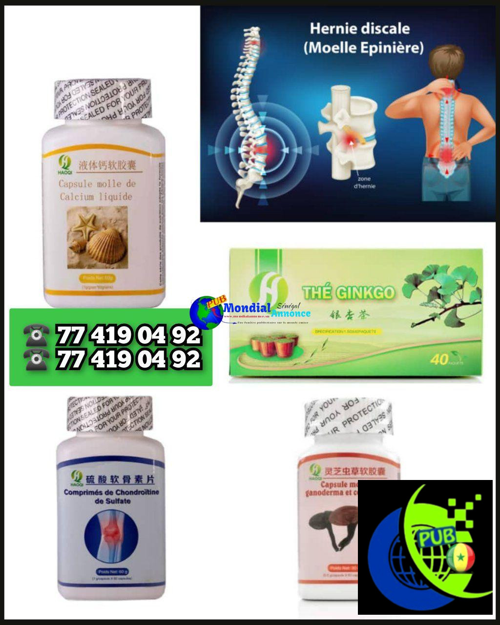 Kit Traitement Arthrose et Nerfs Sciatiques disponible–Hao Qi Sénégal 77 419 04 92