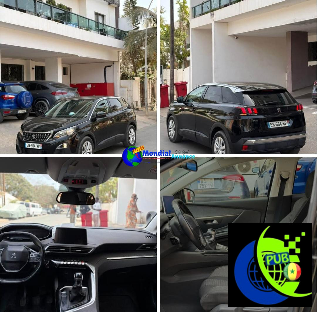 Peugeot 3008 Diesel Manuelle de 2017 à vendre