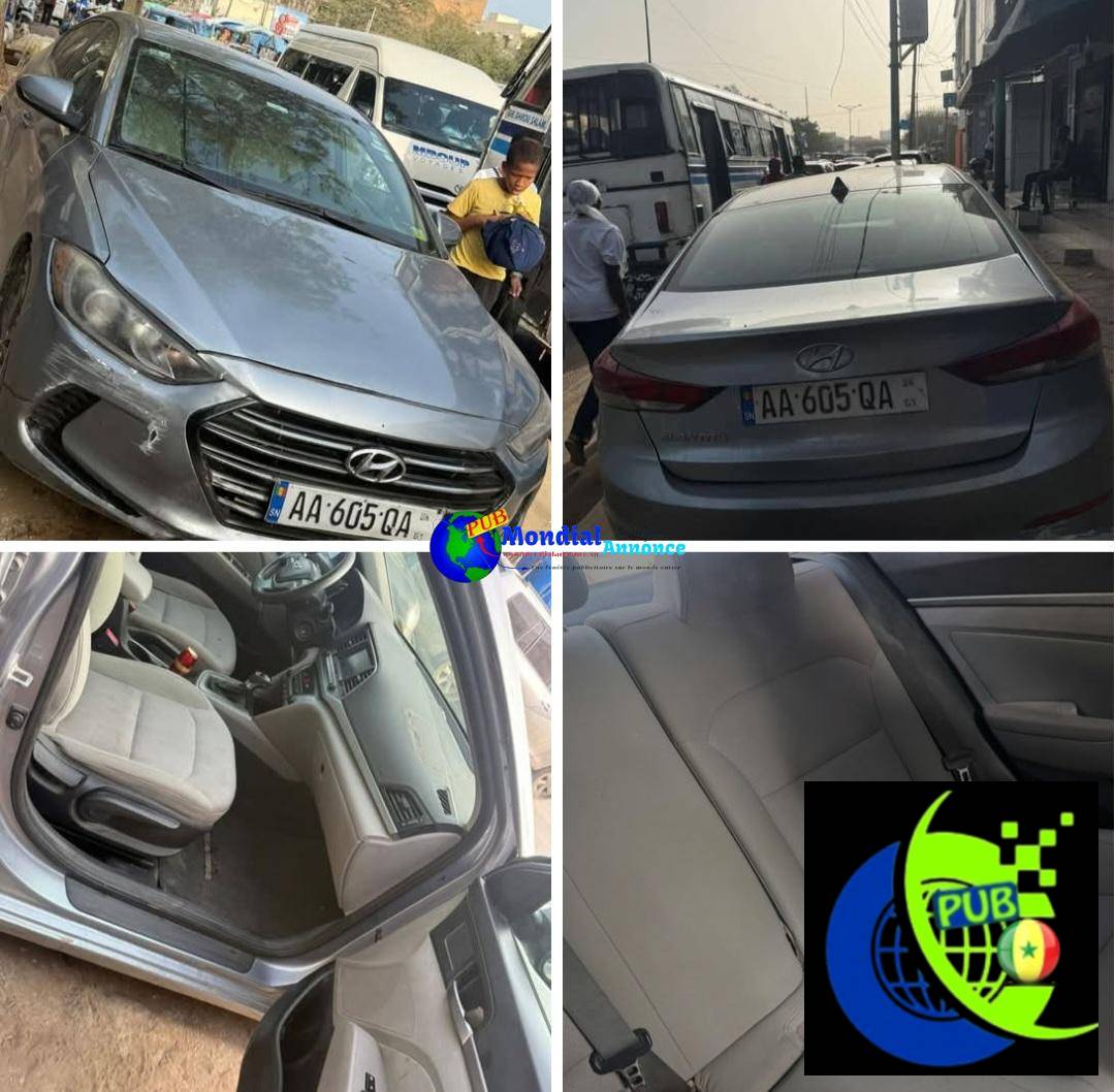 Hyundai Elantra Essence Automatique de 2017 dispo à Dakar