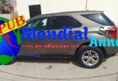 Chevrolet Equinox Essence Automatique disponible à Dakar. Tél : 776597044
