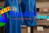 Grand Boubou de 3 Pièces pour Hommes – Tenue Traditionnelle de Qualité Supérieure disponible