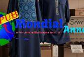 Grand Boubou de 3 Pièces pour Hommes – Tenue Traditionnelle de Qualité Supérieure disponible