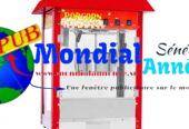 Machine à Popcorn Grand Modèle – Idéale pour Commerce et Événements à Dakar