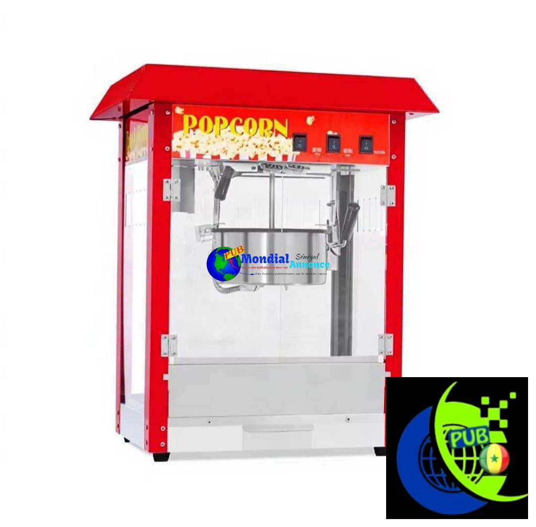 Machine à Popcorn Grand Modèle – Idéale pour Commerce et Événements à Dakar