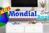 Ensemble Meuble TV et Table Basse disponibles à Dakar
