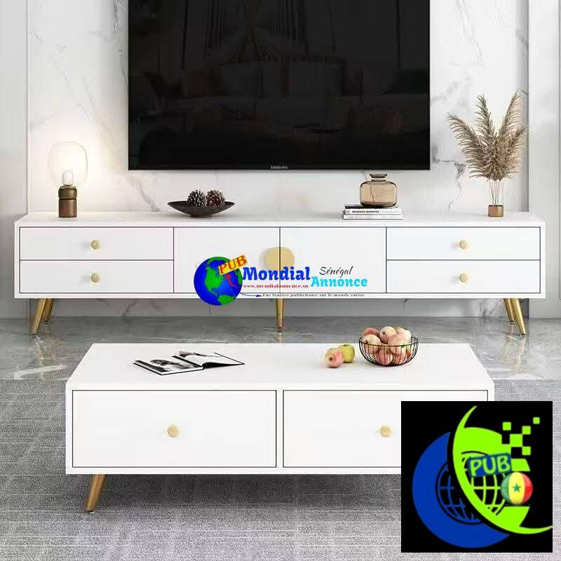 Ensemble Meuble TV et Table Basse disponibles à Dakar
