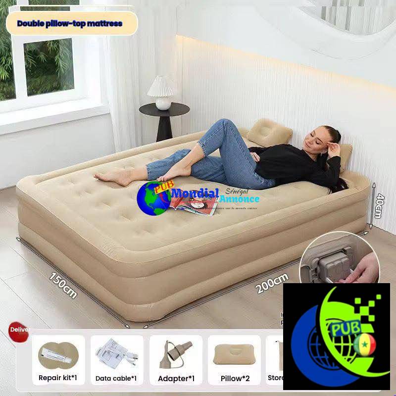 Matelas Gonflable Confortable disponible à 27500 FCFA